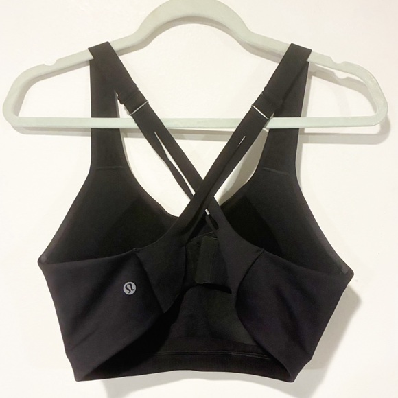 Lululemon Size 36DD AirSupport Bra High Support Black Asphalt Grey - Picture 5 of 5